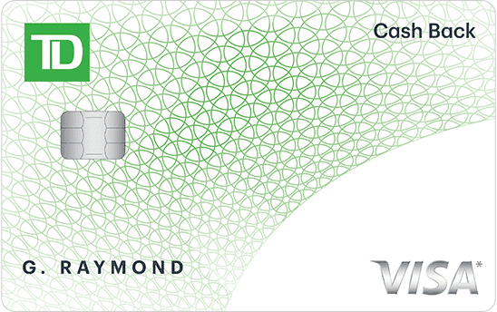 TD Cash Back Visa* Card